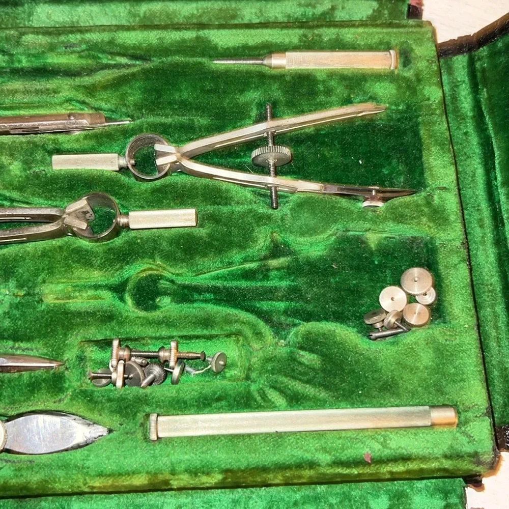 Antique Germany Drafting Kit